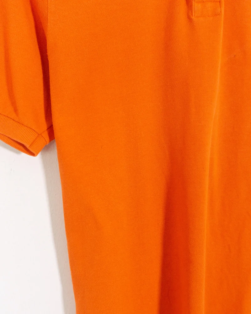 Polo Lacoste vintage 90s naranja M - Imagen 5