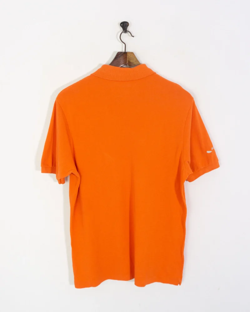Polo Lacoste vintage 90s naranja M - Imagen 8