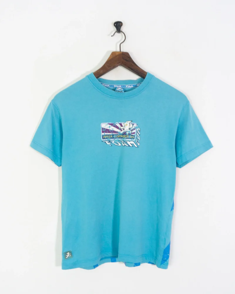 Camiseta Foam Y2K azul S - Imagen 2