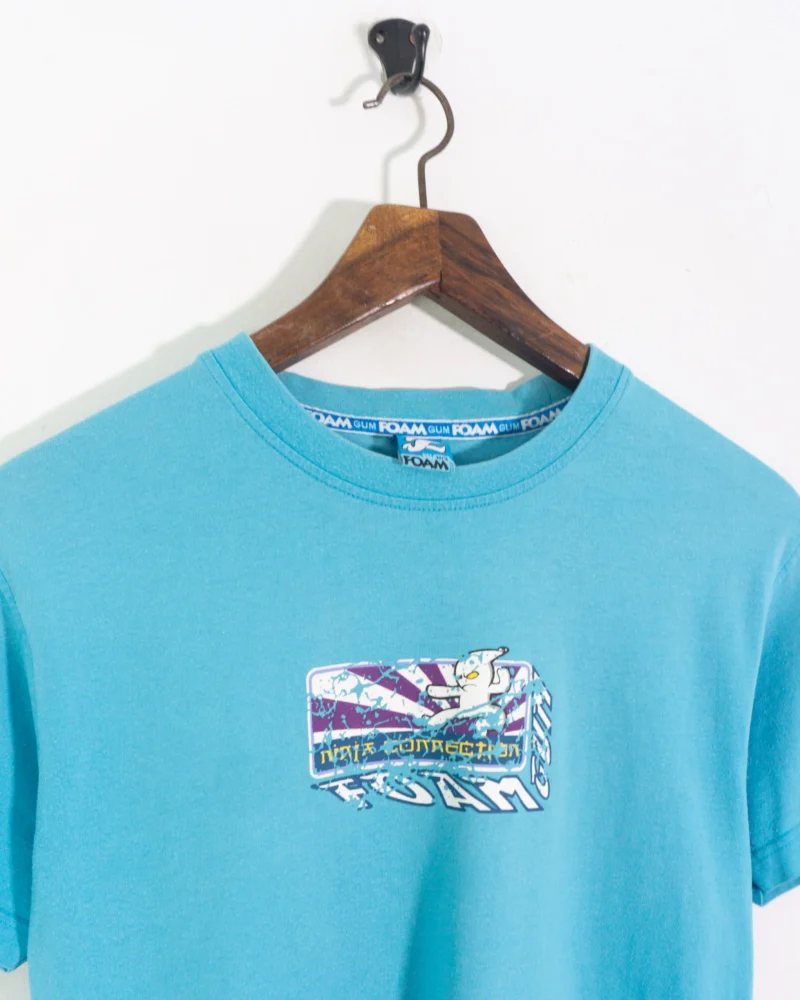 Camiseta Foam Y2K azul S - Imagen 3