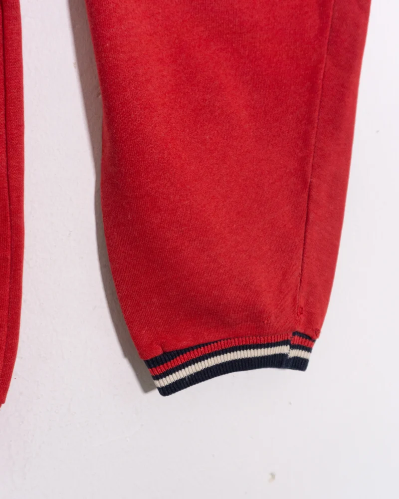 Sudadera vintage print roja M - Imagen 4