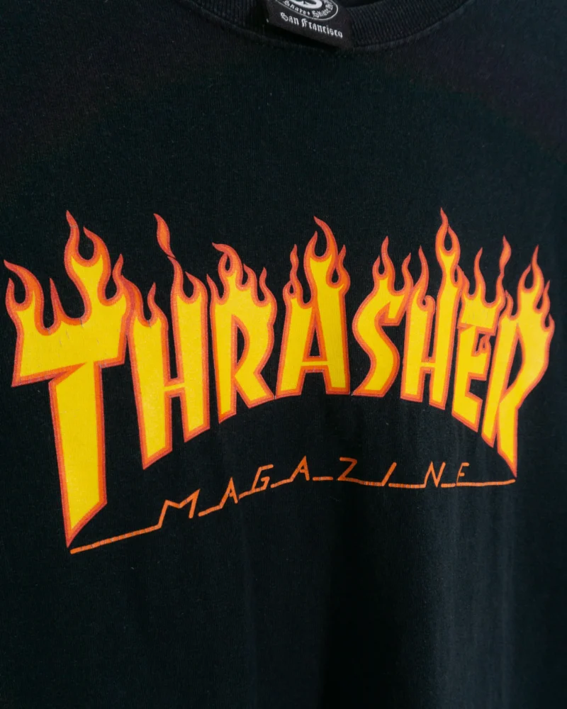 Camiseta Thrasher negra M - Imagen 3
