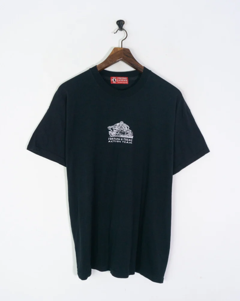 Camiseta Fortuna x-treme vintage 00s negra XL - Imagen 2