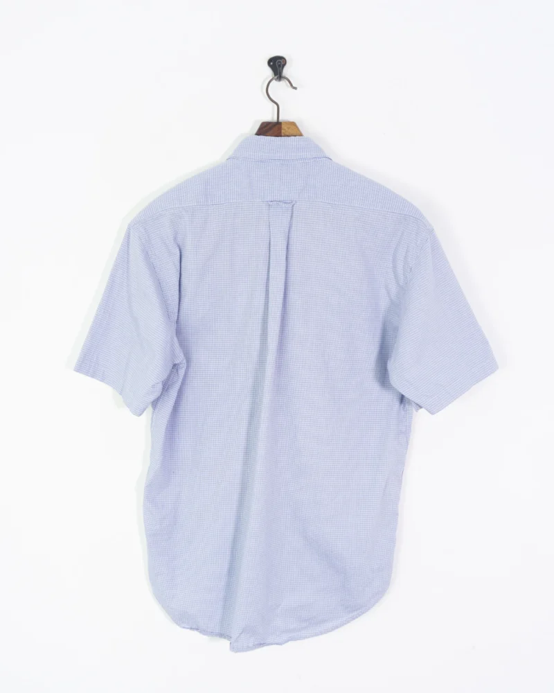 Camisa Yves Saint Laurent vintage 00s azul M - Imagen 4