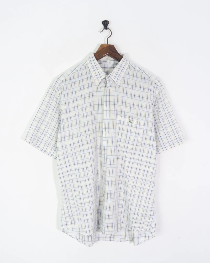 Camisa de cuadros Lacoste vintage 00s 42 - Imagen 2