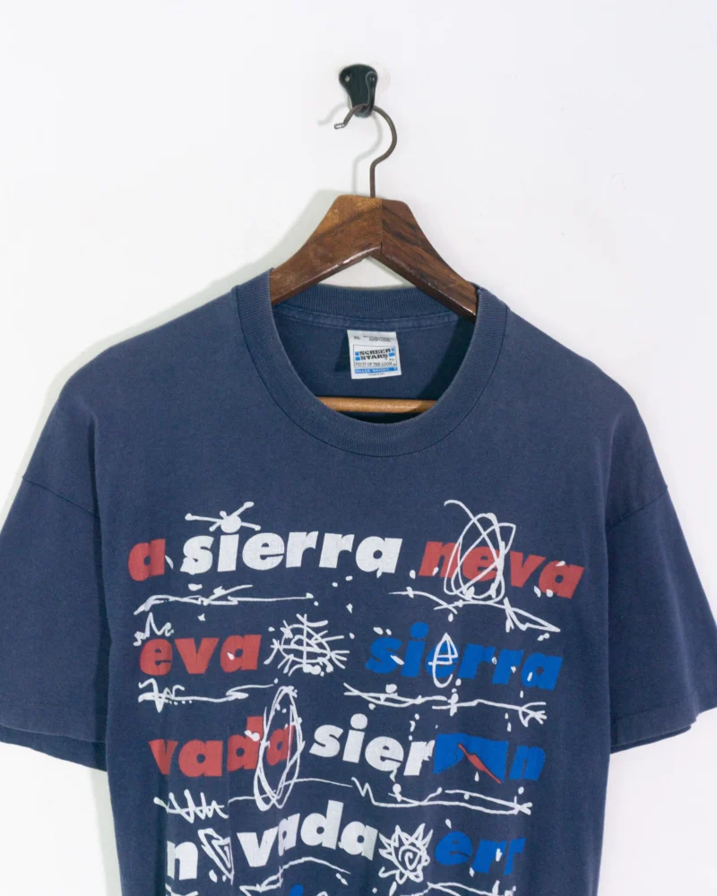 Camiseta Screen stars Sierra Nevada vintage 90s azul marino XL - Imagen 3