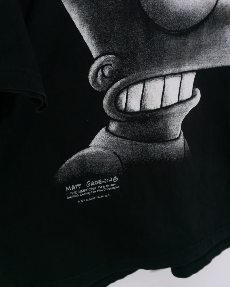 Camiseta Bart Simpsons reprint 1994 negra XL - Imagen 5