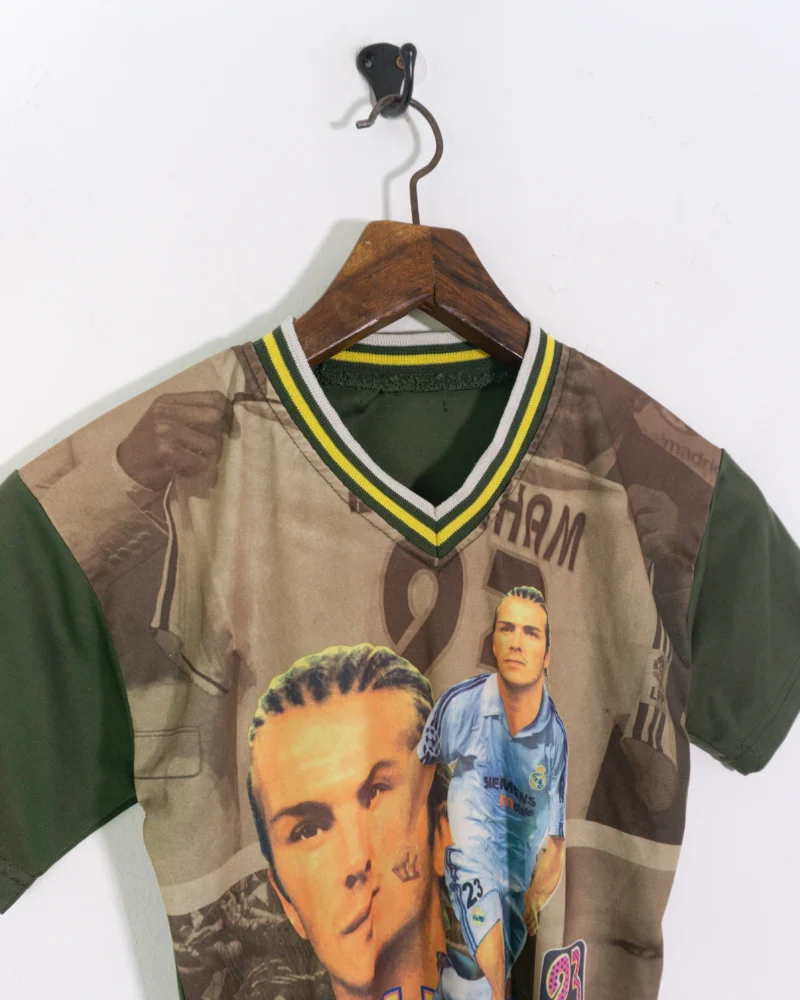 Camiseta David Beckham Y2K XXS - Imagen 4