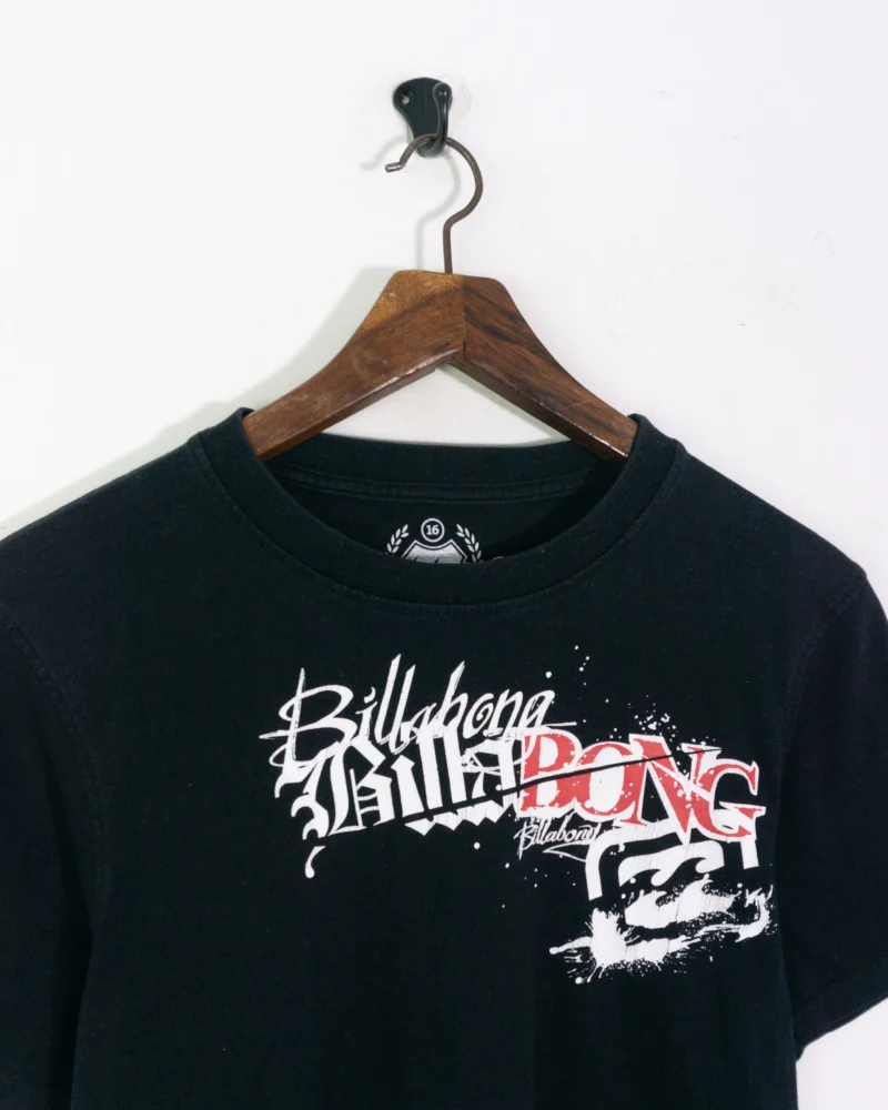 Camiseta negra Billabong negra S - Imagen 3