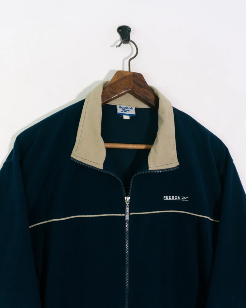 Chaqueta deportiva Reebok vintage 00s azul marino L - Imagen 2