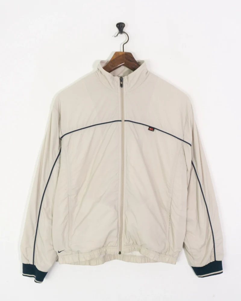 Chaqueta deportiva Nike vintage 00s beige S - Imagen 2