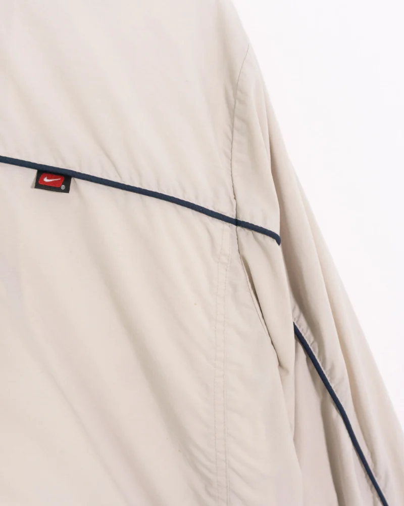 Chaqueta deportiva Nike vintage 00s beige S - Imagen 3