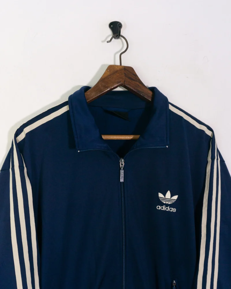 Chaqueta deportiva Adidas vintage 90s azul marino L - Imagen 3