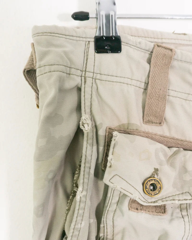 Pantalón cargo Fishbone vintage 00s camuflaje XXL - Imagen 6