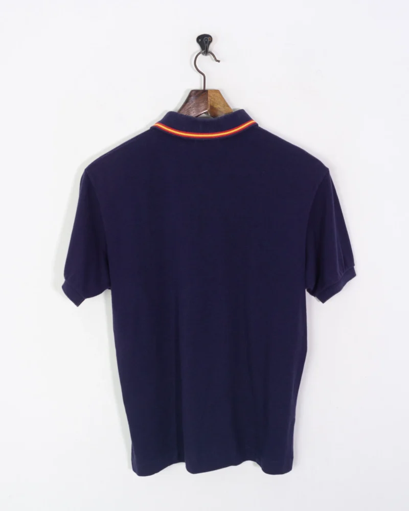 Polo Lacoste vintage 00s azul marino S - Imagen 4