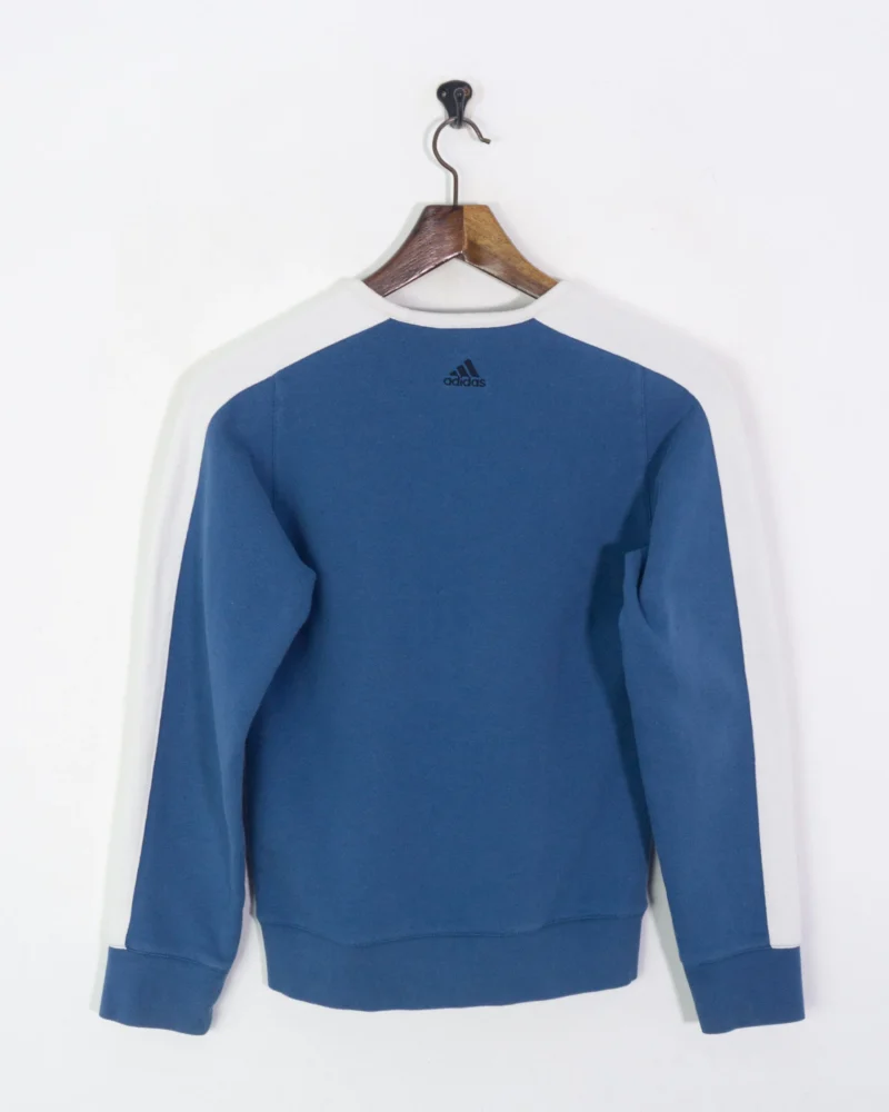 Sudadera mujer Adidas vintage 00s azul M - Imagen 4