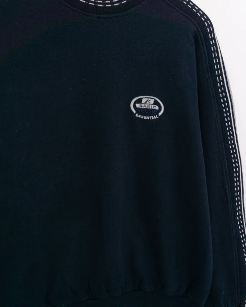 Sudadera Kelme vintage 90s azul marino M - Imagen 4