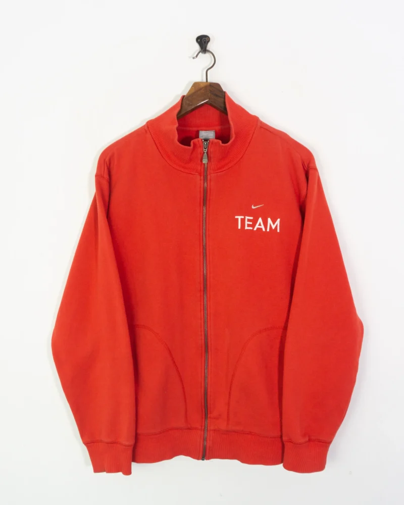 Chaqueta deportiva Nike vintage 00s rojo XL - Imagen 2