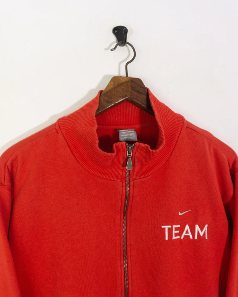Chaqueta deportiva Nike vintage 00s rojo XL - Imagen 4