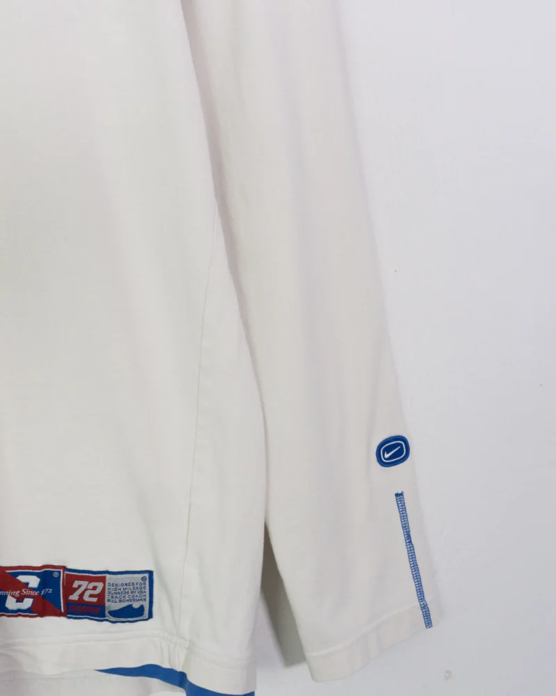 Camiseta manga larga Nike Cortez vintage 00s blanca XL - Imagen 4