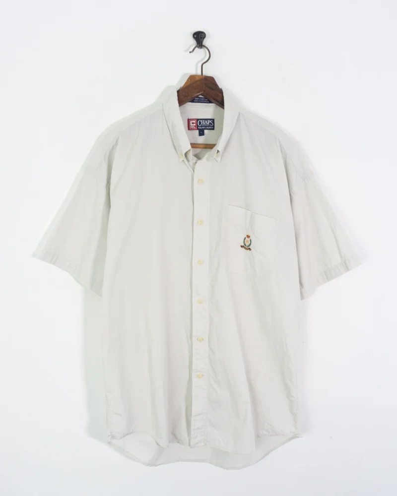 Camisa manga corta Ralph Lauren Chaps vintage 00s XL - Imagen 2