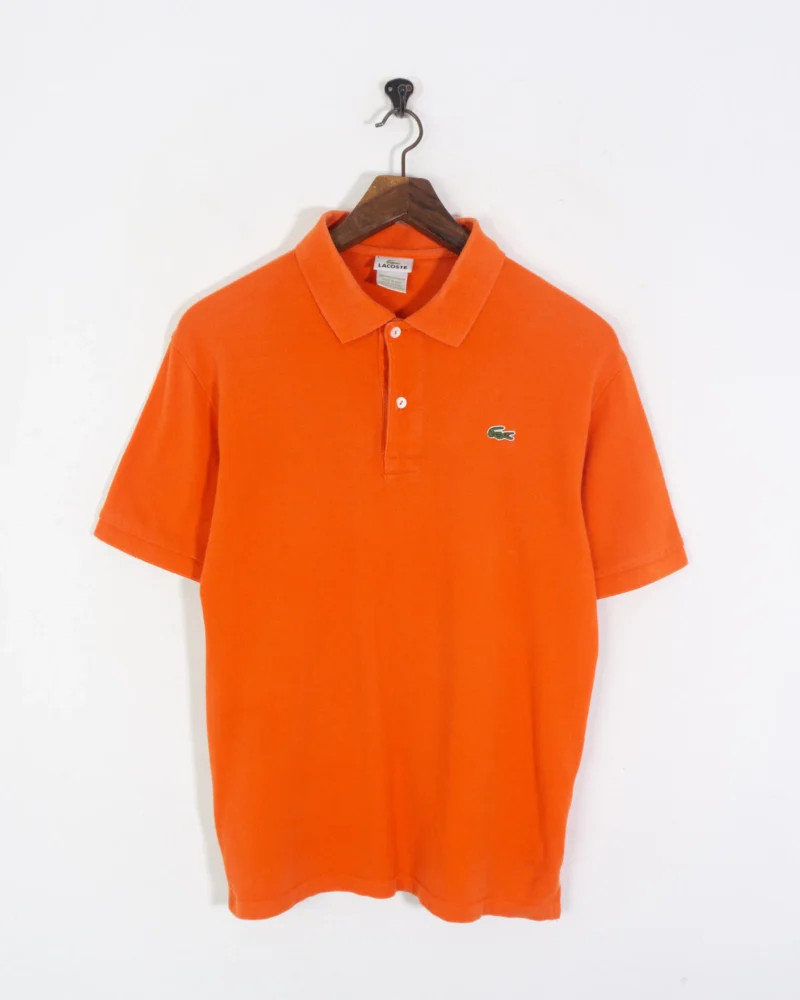 Polo lacoste vintage 00s naranja M - Imagen 2