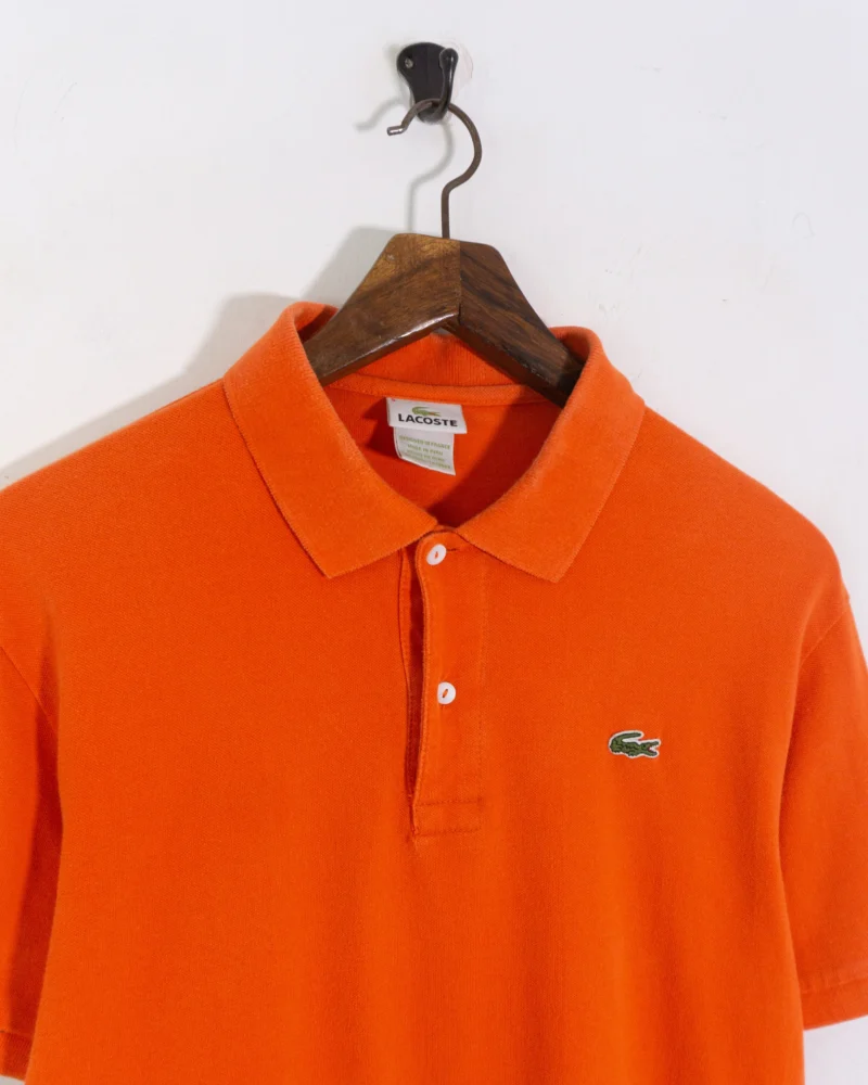 Polo lacoste vintage 00s naranja M - Imagen 3