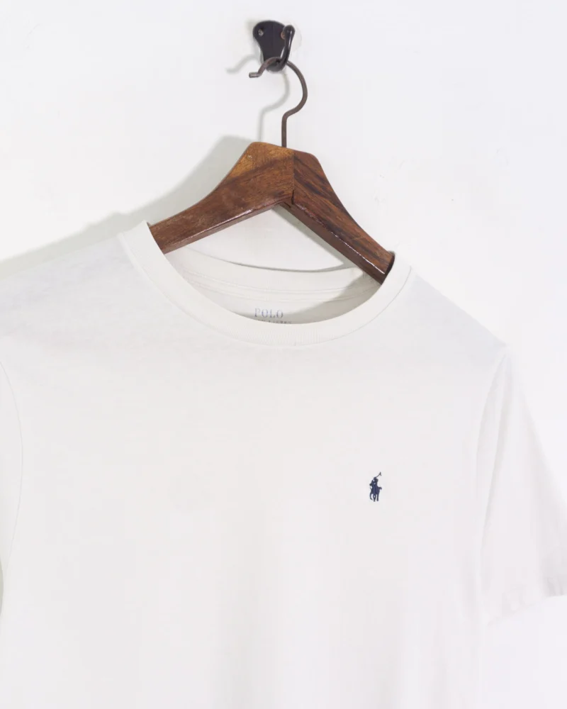 Camiseta básica Ralph Lauren blanca S - Imagen 3