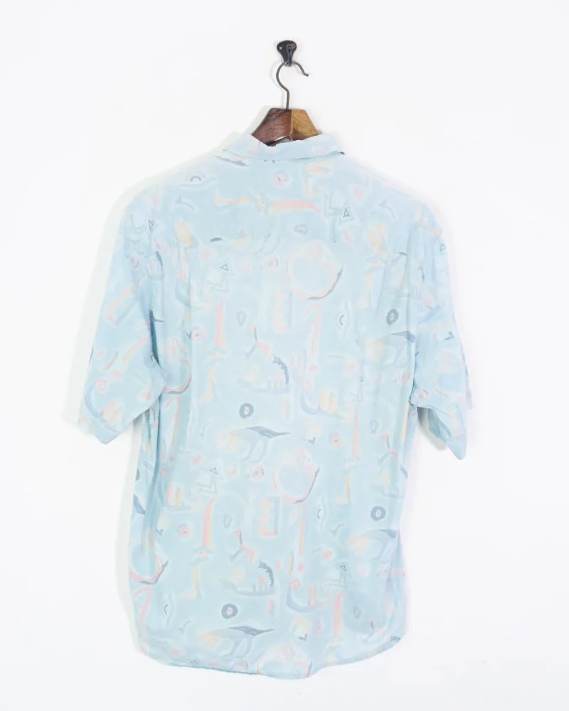 Camisa vintage 90s estampada L - Imagen 4