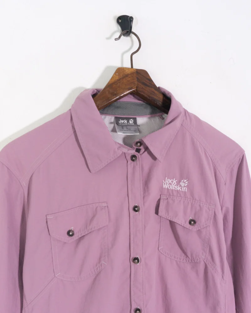 Camisa táctica de mujer Jack Wolfskin rosa L - Imagen 3