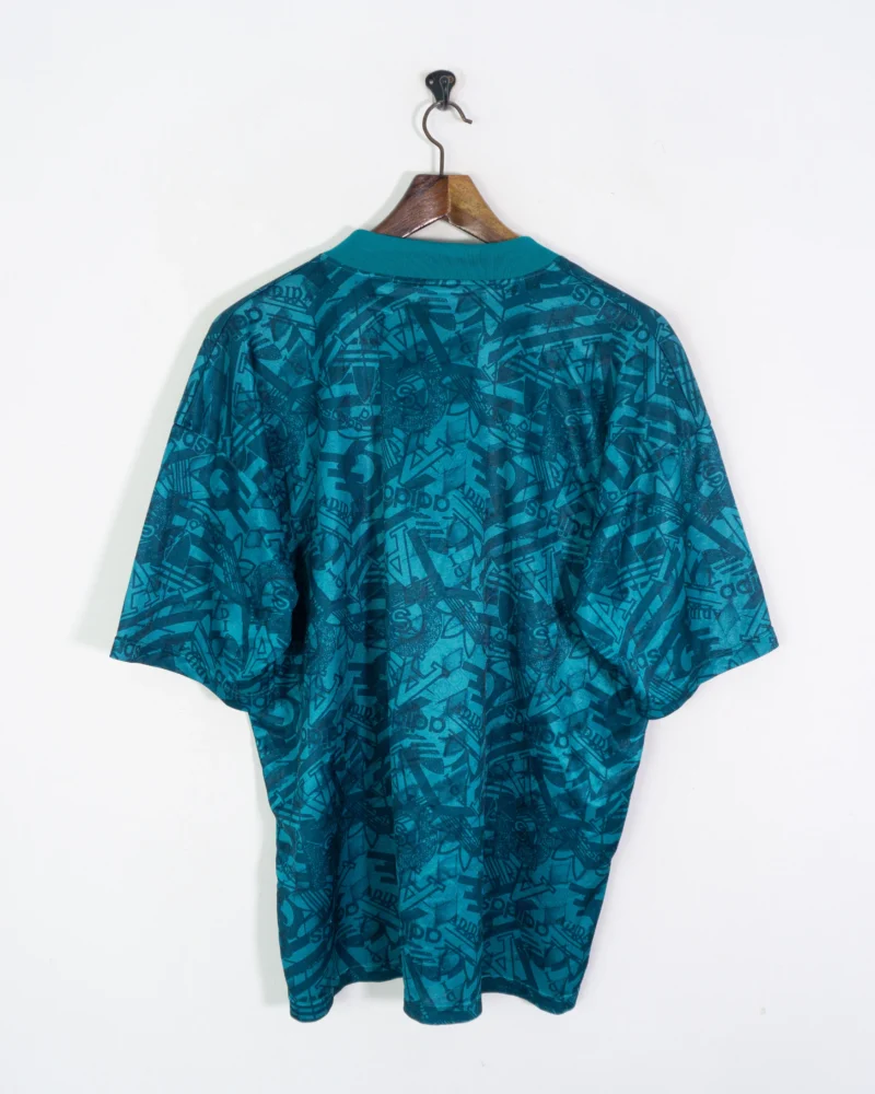 Camiseta deportiva Adidas vintage 00s verde XL - Imagen 5