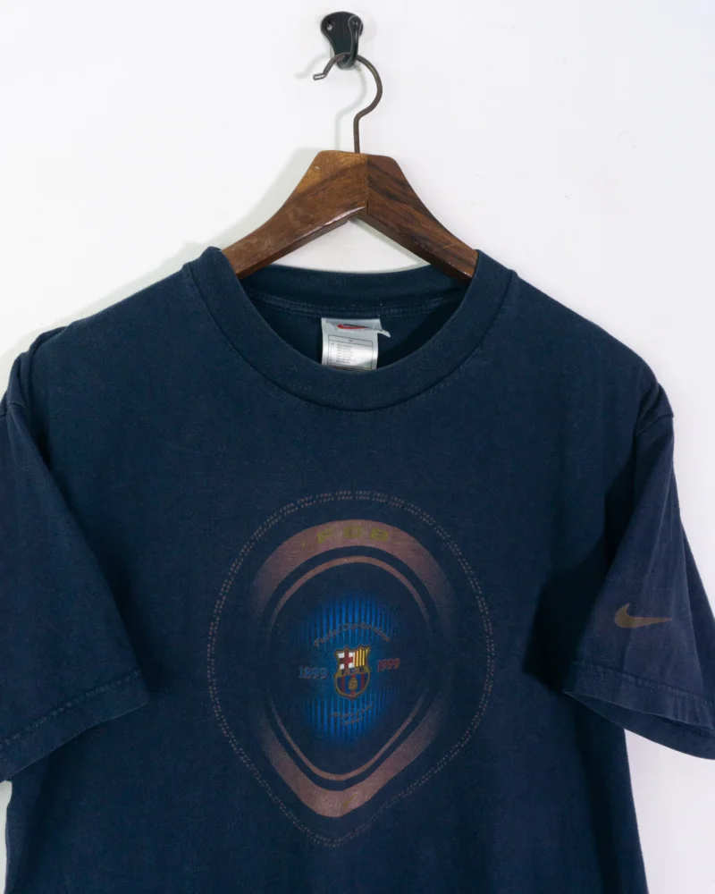 Camiseta Nike vintage Fc Barcelona 1999 L - Imagen 3