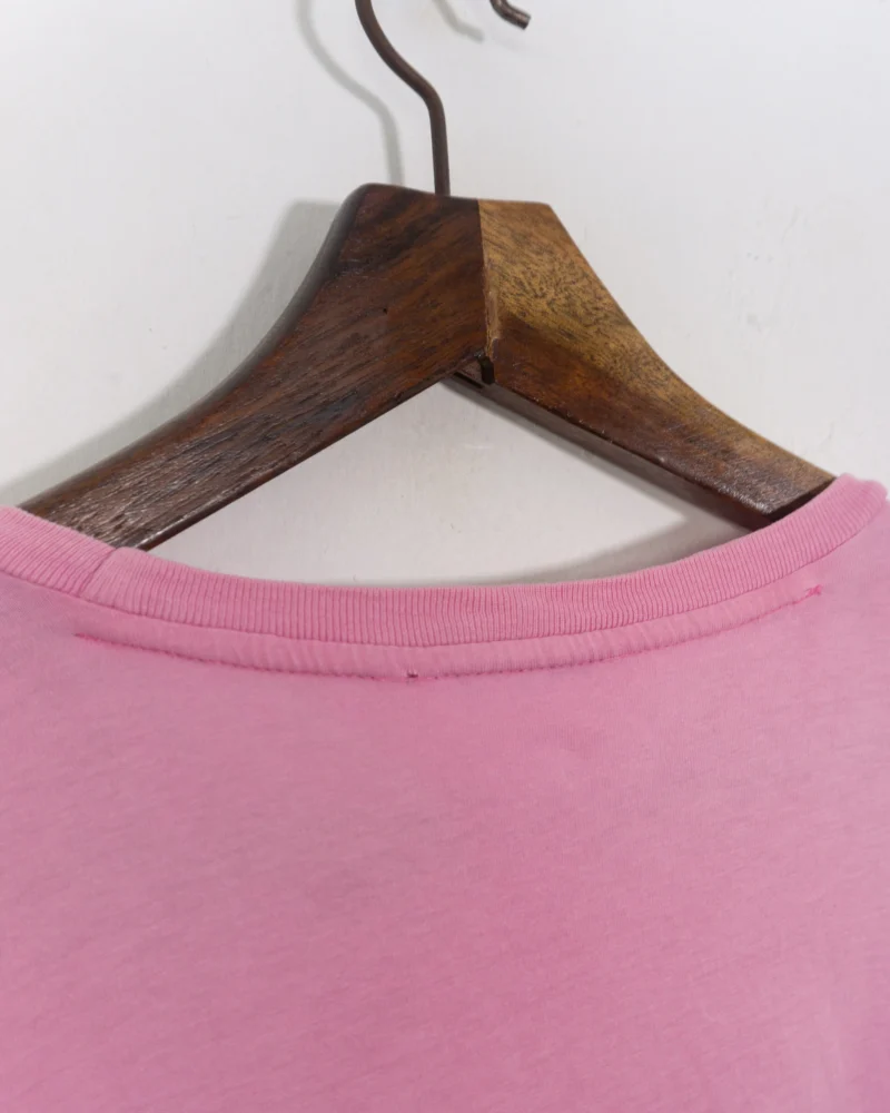 Camiseta Ralph Lauren vintage 00s rosa M - Imagen 5