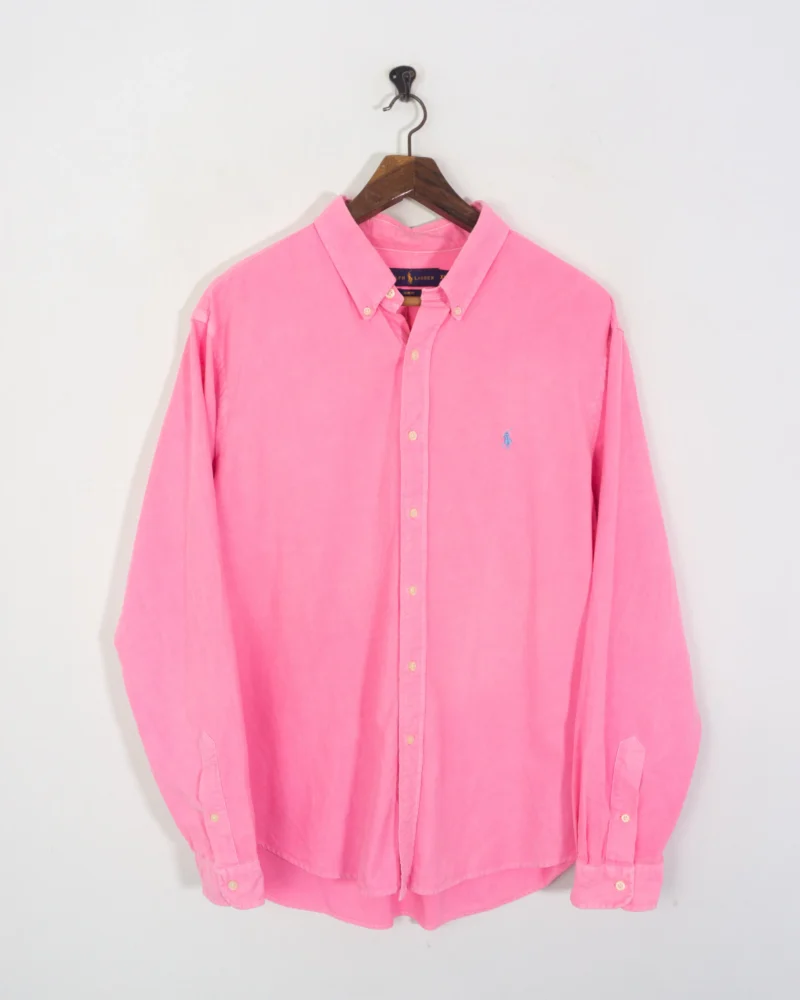 Camisa Ralph Lauren vintage 00s rosa XXL - Imagen 2