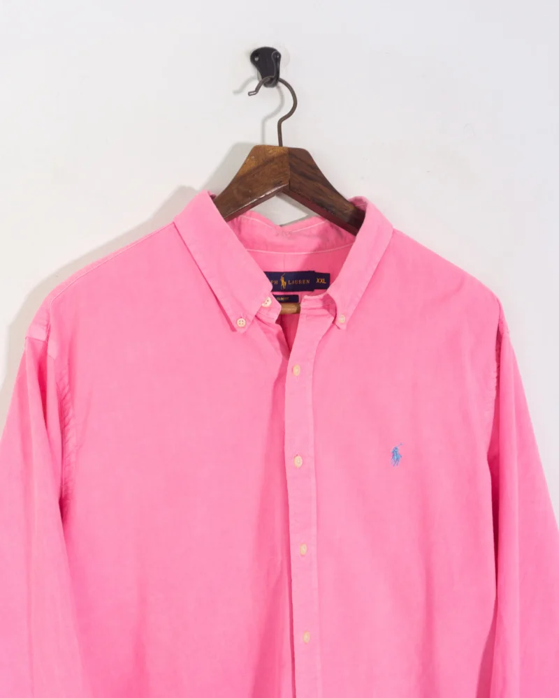 Camisa Ralph Lauren vintage 00s rosa XXL - Imagen 3