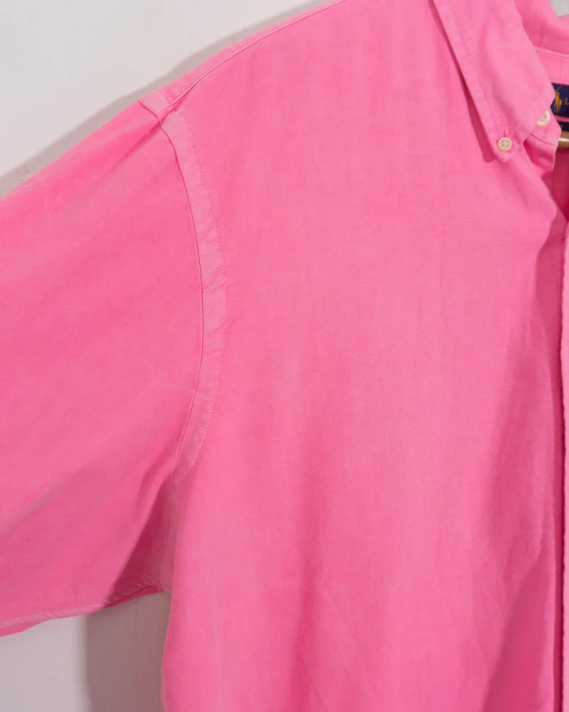 Camisa Ralph Lauren vintage 00s rosa XXL - Imagen 4