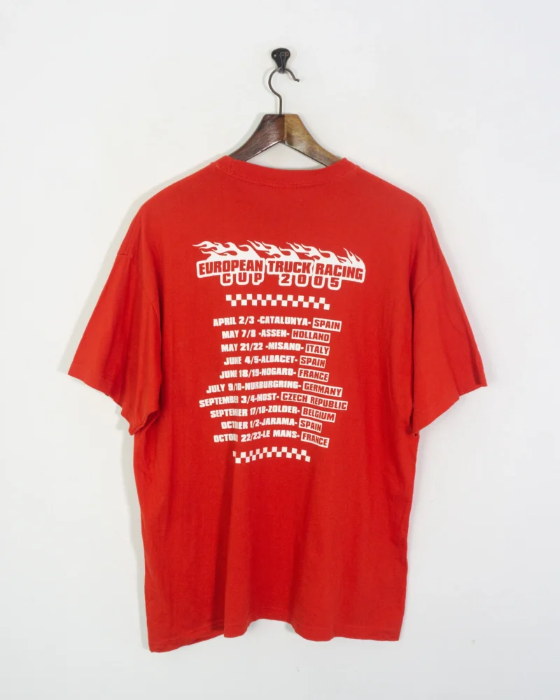 Camiseta Truck Racing Champion cup 2005 roja XL - Imagen 5