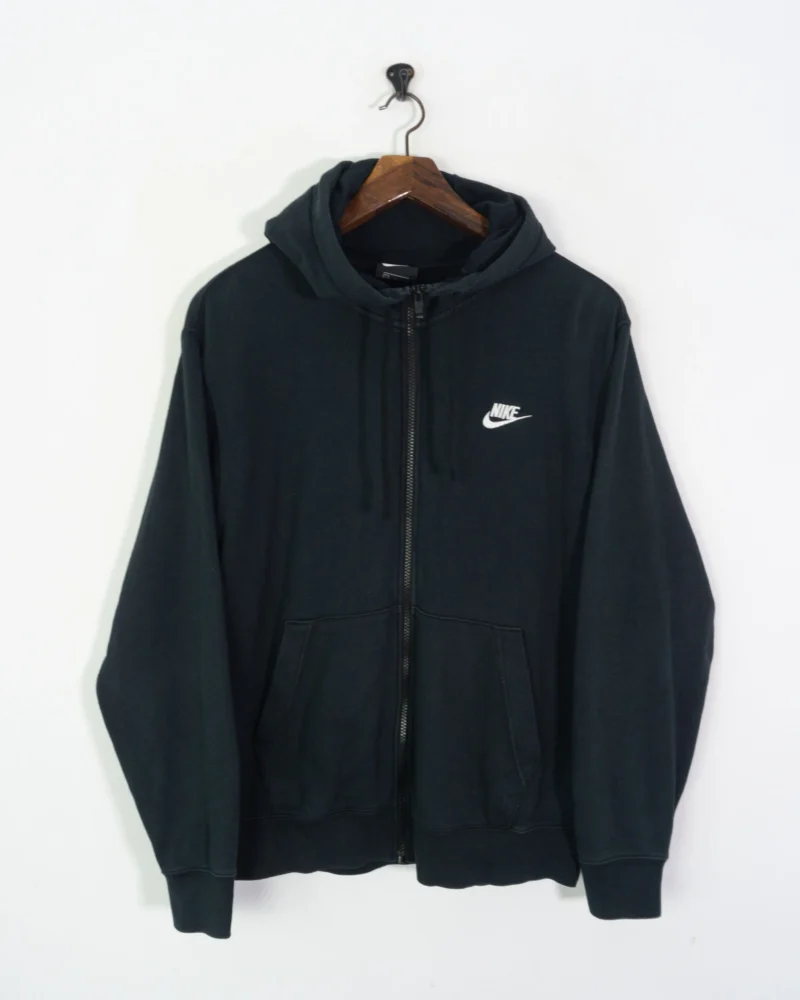 Sudadera con cremallera Nike negra L - Imagen 2
