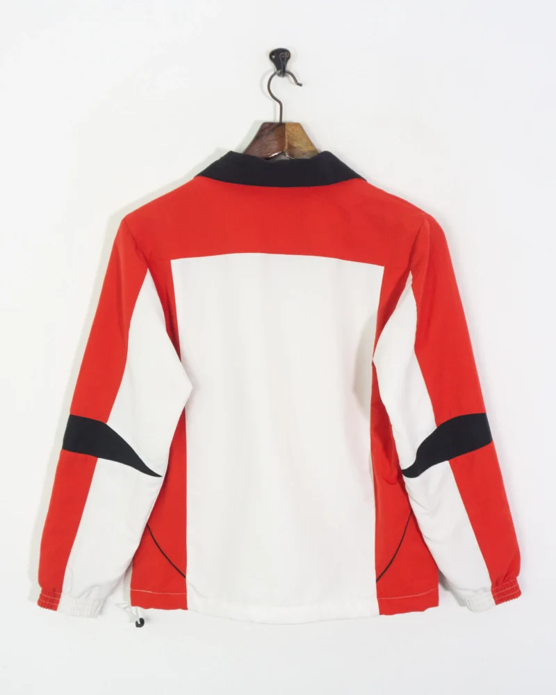 Chaqueta deportiva Lotto vintage 00s rojo/blanco S - Imagen 4