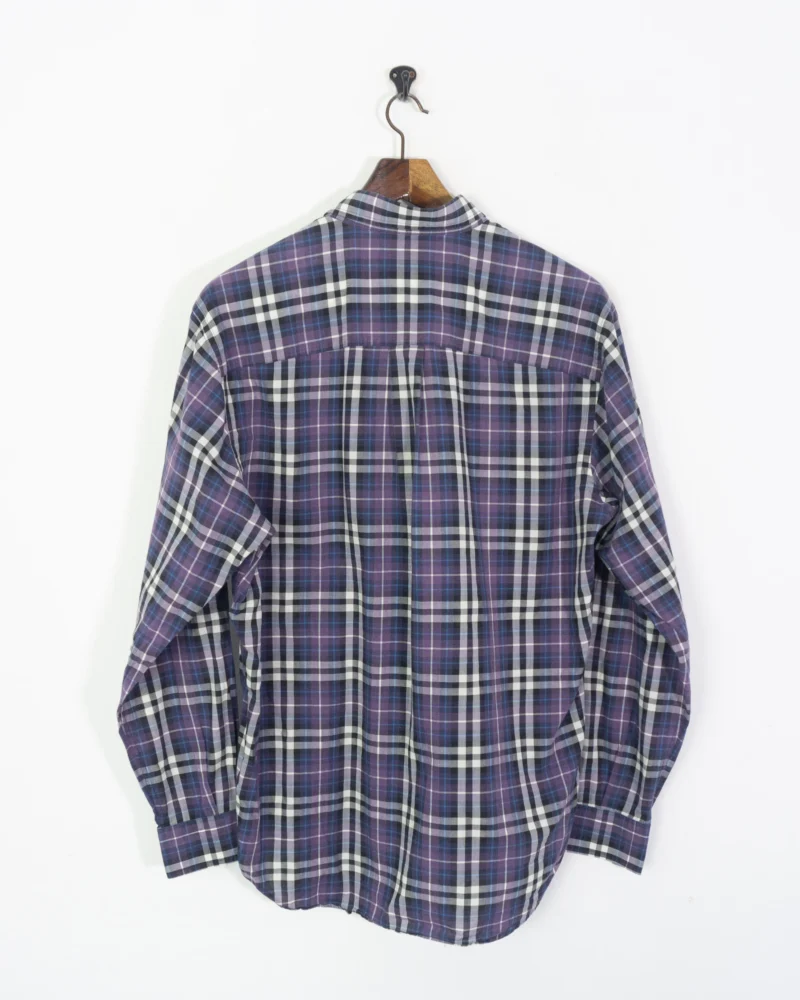 Camisa de cuadro Burberrys vintage 00s L - Imagen 4