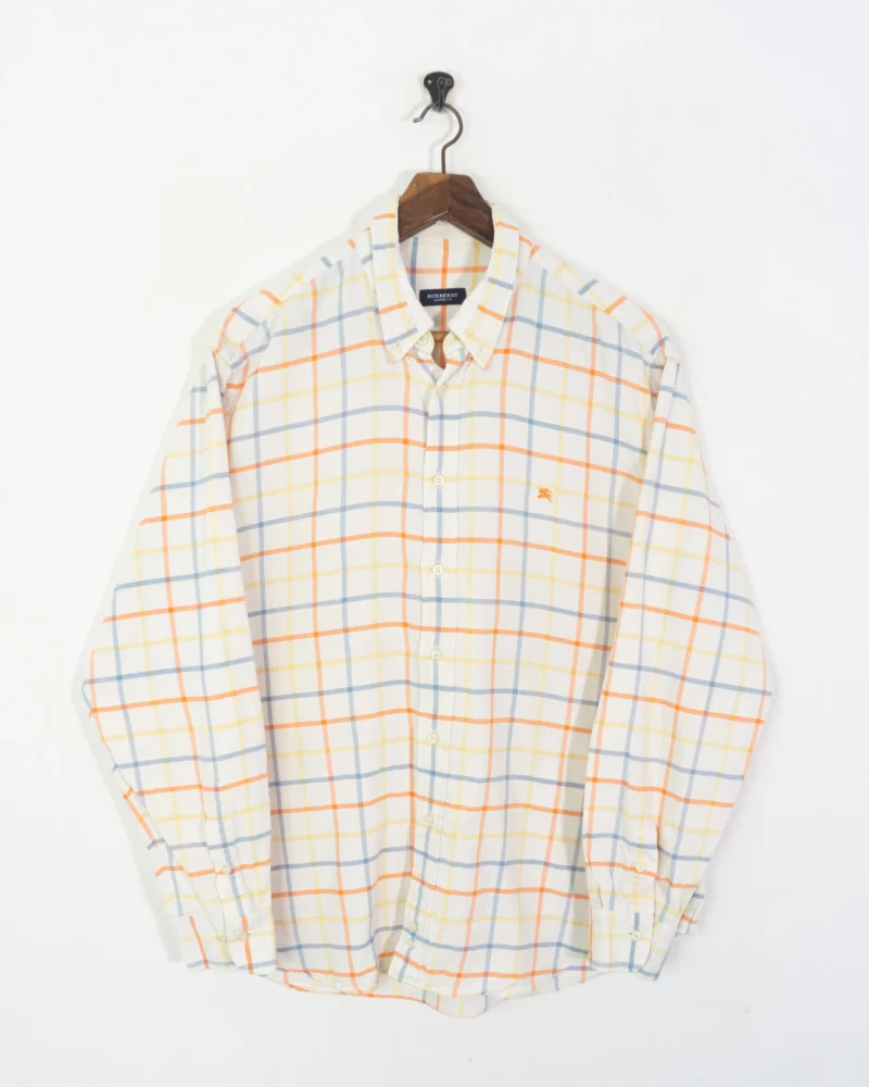 Camisa de cuadros Burberrys vintage 90s XL - Imagen 2