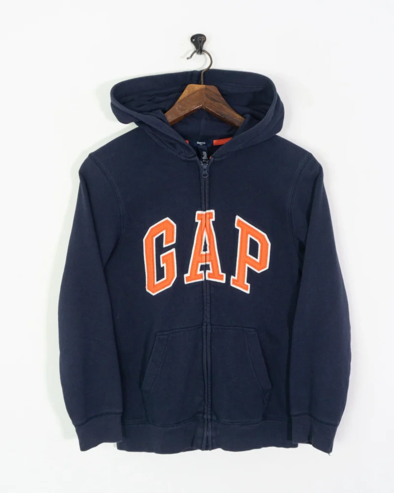 Sudadera con cremallera Gap azul marino XS - Imagen 2