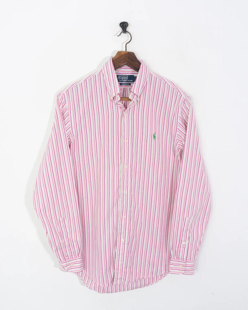 Camisa de rayas Ralph Lauren vintage 00s S - Imagen 2