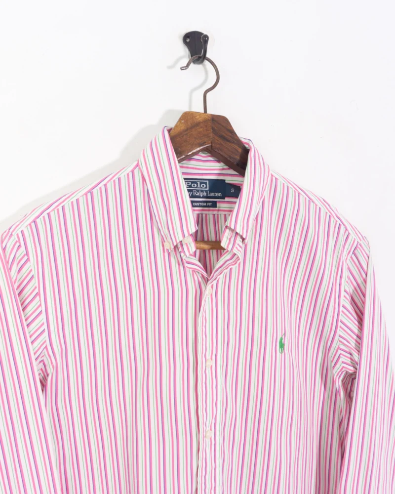 Camisa de rayas Ralph Lauren vintage 00s S - Imagen 3