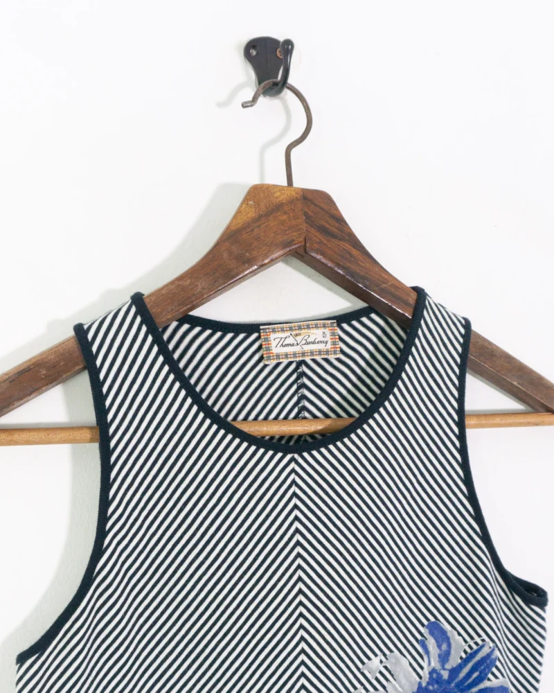 Camiseta sin mangas Thomas Burberry vintage 90s M - Imagen 3