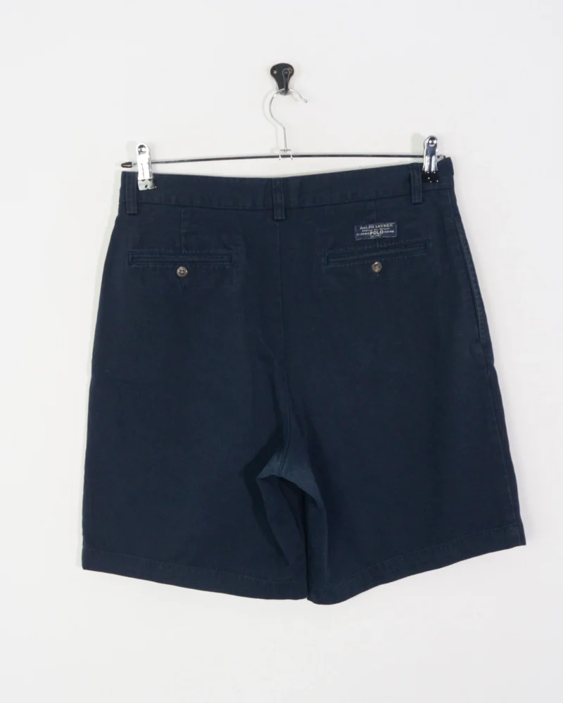 Pantalón corto Ralph Lauren vintage 00s azul marino W32 - Imagen 5