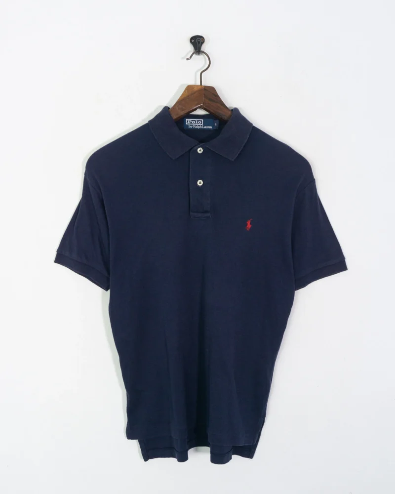 Polo Ralph Lauren vintage 00s azul marino S - Imagen 2