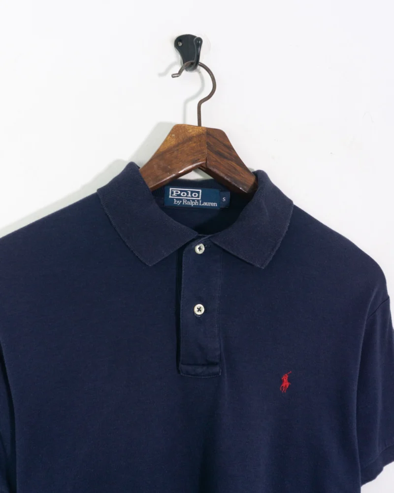 Polo Ralph Lauren vintage 00s azul marino S - Imagen 3