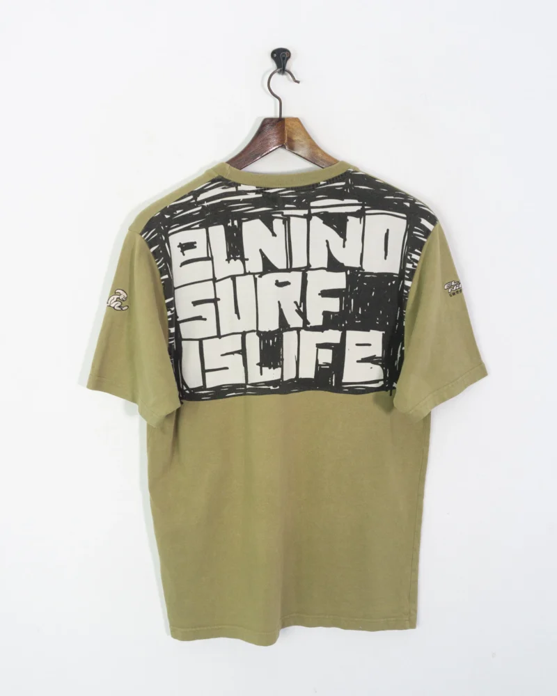 Camiseta El Niño Y2K marrón S - Imagen 5