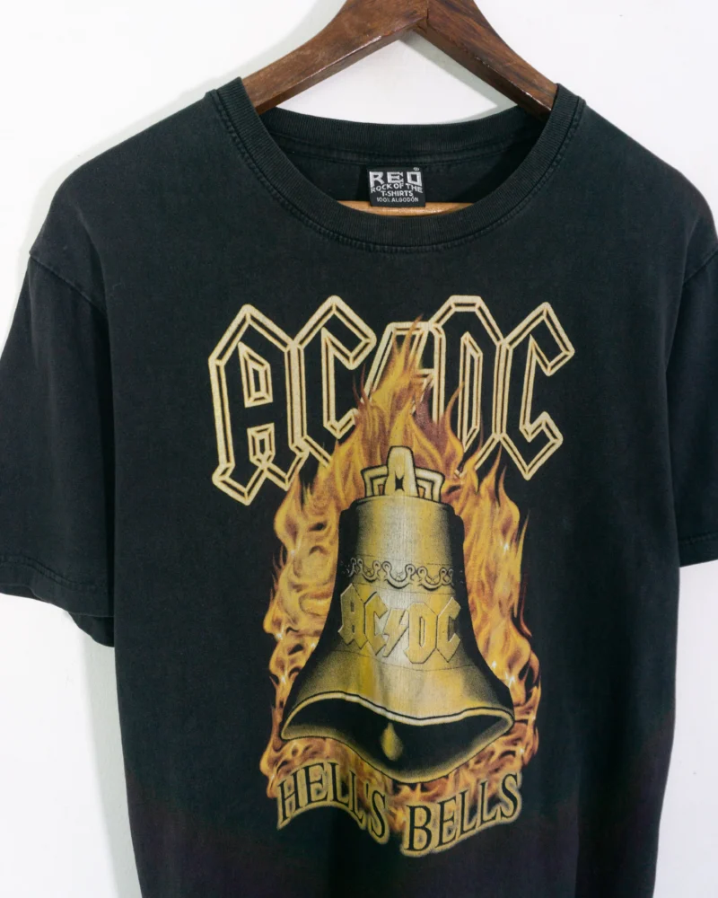Camiseta ACDC negra L - Imagen 3
